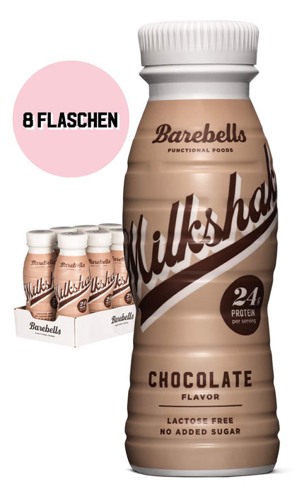Barebells Protein Milkshake 8 x 330ml Bottles High Protein Shake No Added Sugar Lactose Free 24g of Protein | High-Quality Health & Beauty > Health Care > Fitness & Nutrition > Nutrition Drinks & Shakes | MySupplementShop.co.uk