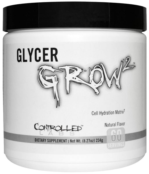 Controlled Labs GlycerGrow 2, Unflavored - 234 grams | High-Quality Special Formula | MySupplementShop.co.uk