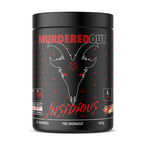 Murdered Out Insidious Pre-Workout 463g | High-Quality Sports & Nutrition | MySupplementShop.co.uk