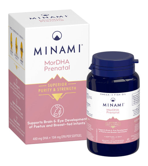 Minami Nutrition MorDHA Prenatal 60 Capsule | High-Quality Personal Care | MySupplementShop.co.uk