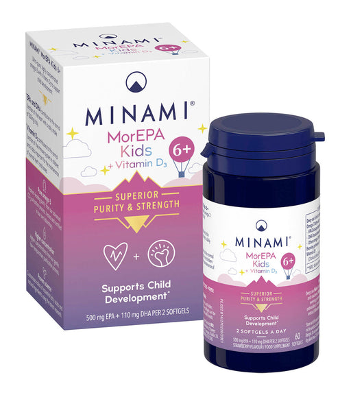 Minami Nutrition MorEPA Mini 6 Years+ 60 Capsules | High-Quality Health Foods | MySupplementShop.co.uk