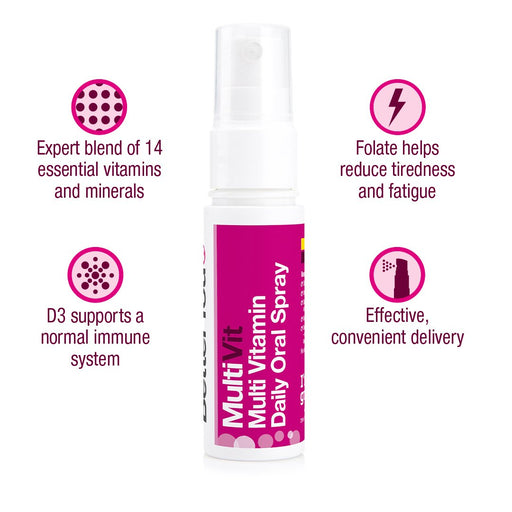 BetterYou MultiVitamin Daily Oral Spray 25ml | High-Quality Vitamins & Supplements | MySupplementShop.co.uk