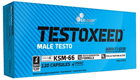 Olimp Nutrition Testoxeed - 120 caps | High-Quality Natural Testosterone Support | MySupplementShop.co.uk