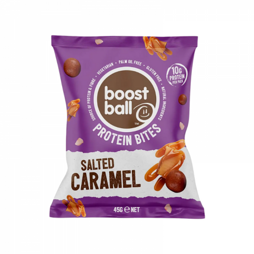 Boostball Protein Bites 12x40g Salted Caramel | High-Quality Snack Foods | MySupplementShop.co.uk