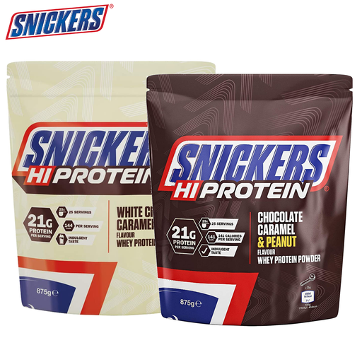 Snickers Protein Powder 875g | High-Quality Protein | MySupplementShop.co.uk