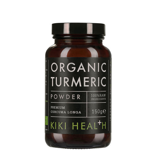 Kiki Health Organic Premium Non-GMO Turmeric Powder 150g | High-Quality Vitamins & Supplements | MySupplementShop.co.uk