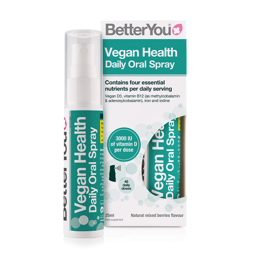 BetterYou Vegan Health Daily Oral Spray 25ml | High-Quality Vitamins & Supplements | MySupplementShop.co.uk