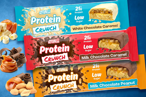 Applied Nutrition Protein Crunch Bar 12 x 62g | High-Quality Protein Bars | MySupplementShop.co.uk