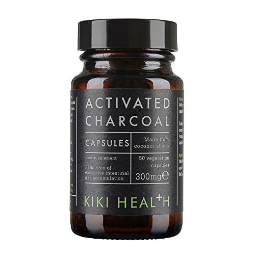 Kiki Health Activated Charcoal 50 Vegicaps | High-Quality Vitamins & Supplements | MySupplementShop.co.uk