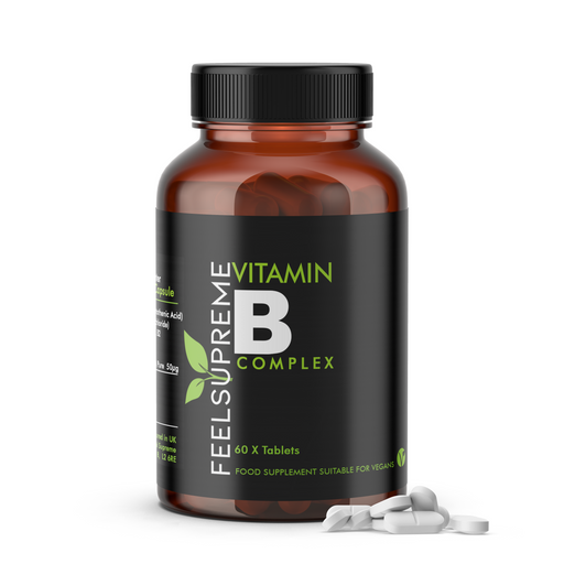Feel Supreme Vitamin B Complex 60Tabs | High-Quality Sports Nutrition | MySupplementShop.co.uk
