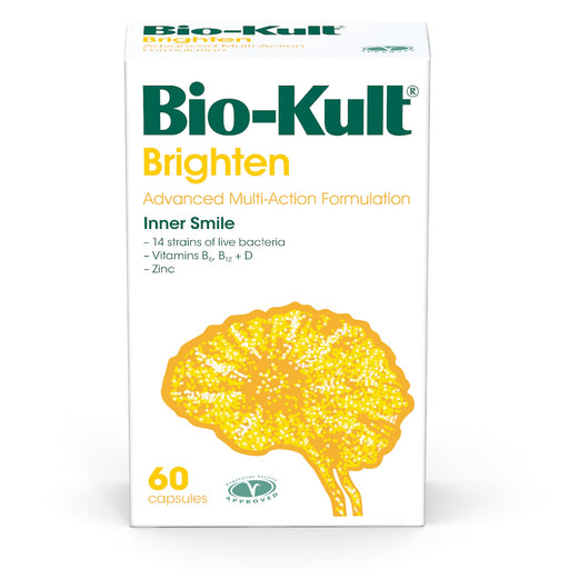 Bio-Kult Brighten Advanced Multi-Action Formulation 60 Capsules | High-Quality Health and Wellbeing | MySupplementShop.co.uk