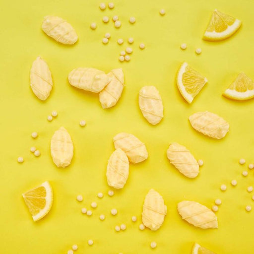 Flower & White Lemon Meringue Fairtrade Chocolate Bites 75g | High-Quality Health Foods | MySupplementShop.co.uk