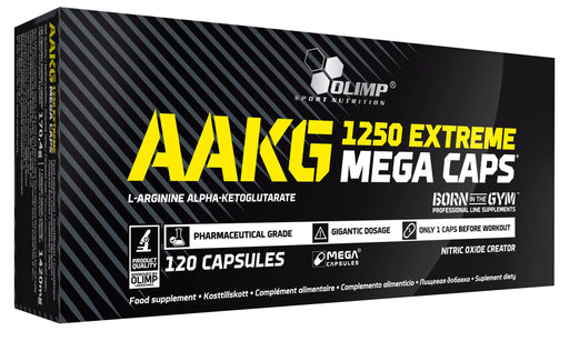 Olimp Nutrition AAKG Extreme Mega Caps - 120 caps | High-Quality Amino Acids and BCAAs | MySupplementShop.co.uk
