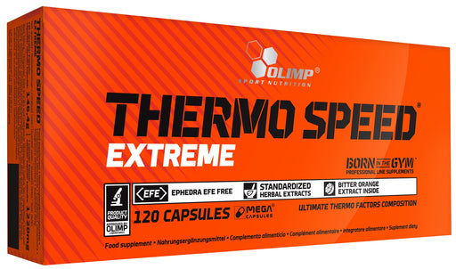 Olimp Nutrition Thermo Speed Extreme - 120 mega caps | High-Quality Slimming and Weight Management | MySupplementShop.co.uk