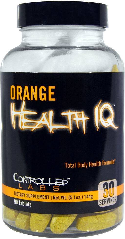 Controlled Labs Orange Health IQ - 90 tablets | High-Quality Special Formula | MySupplementShop.co.uk