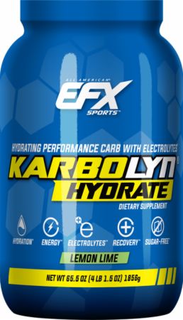 EFX Sports Karbolyn Hydrate, Lemon Lime - 1856 grams | High-Quality Weight Gainers & Carbs | MySupplementShop.co.uk