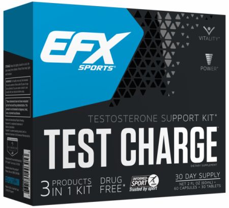 EFX Sports Test Charge Kit - 30 day supply kit | High-Quality Natural Testosterone Support | MySupplementShop.co.uk