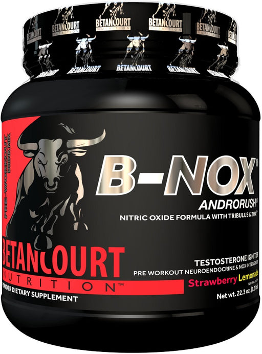 Betancourt Nutrition B-NOX Androrush, Blue Raspberry - 633 grams | High-Quality Nitric Oxide Boosters | MySupplementShop.co.uk