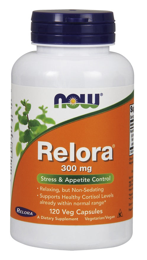 NOW Foods Relora, 300mg - 120 vcaps | High-Quality Slimming and Weight Management | MySupplementShop.co.uk