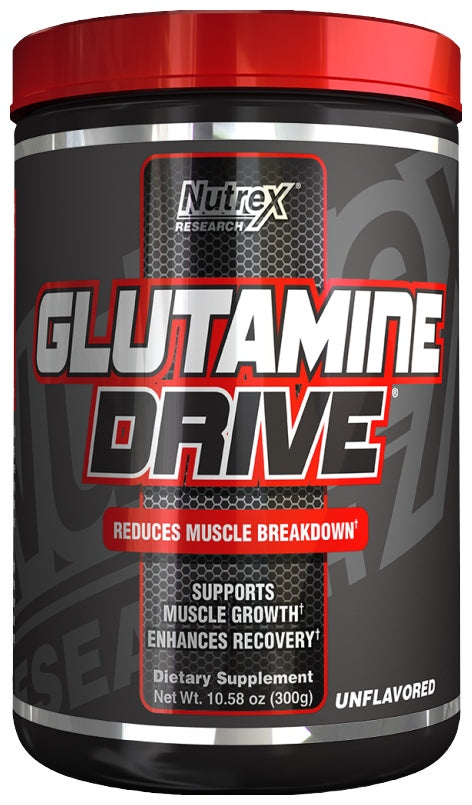 Nutrex Glutamine Drive, Unflavored - 300 grams | High-Quality L-Glutamine, Glutamine | MySupplementShop.co.uk