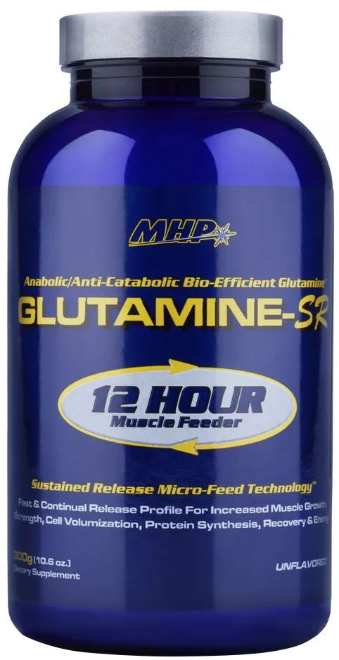 MHP Glutamine-SR - 300 grams | High-Quality L-Glutamine, Glutamine | MySupplementShop.co.uk
