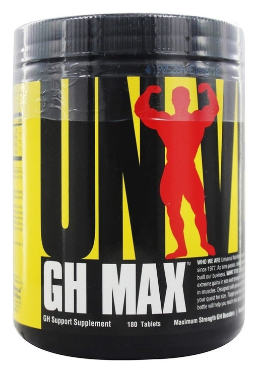 Universal Nutrition GH Max - 180 tablets | High-Quality Natural Testosterone Support | MySupplementShop.co.uk