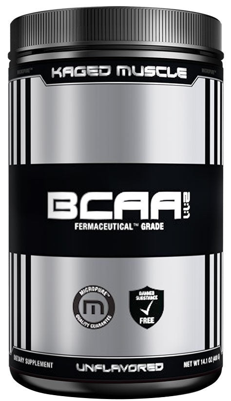 Kaged Muscle BCAA 2:1:1 Powder, Unflavored - 400 grams | High-Quality Amino Acids and BCAAs | MySupplementShop.co.uk