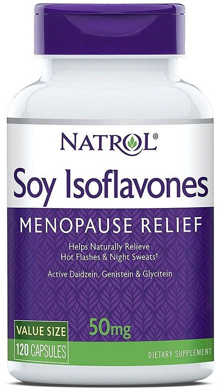 Natrol Soy Isoflavones, 50mg - 120 caps | High-Quality Supplements for Women | MySupplementShop.co.uk