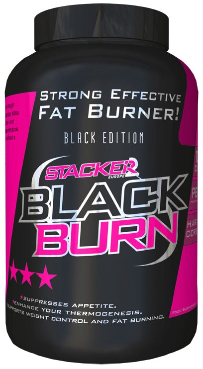Stacker2 Europe Black Burn - 120 caps | High-Quality Slimming and Weight Management | MySupplementShop.co.uk