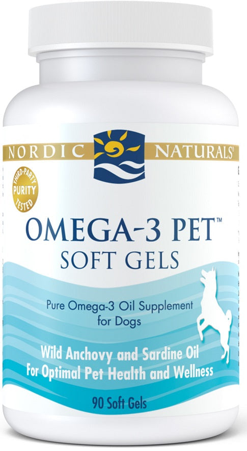 Nordic Naturals Omega-3 Pet - 90 softgels | High-Quality Amino Acids | MySupplementShop.co.uk
