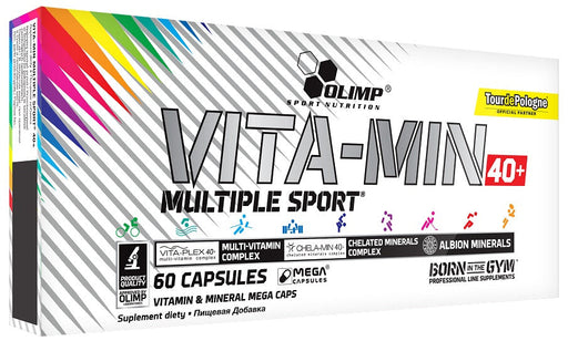 Olimp Nutrition Vita-Min Multiple Sport 40+ - 60 caps | High-Quality Vitamins & Minerals | MySupplementShop.co.uk