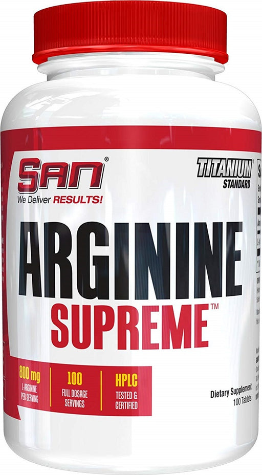 SAN Arginine Supreme - 100 tablets | High-Quality Amino Acids and BCAAs | MySupplementShop.co.uk