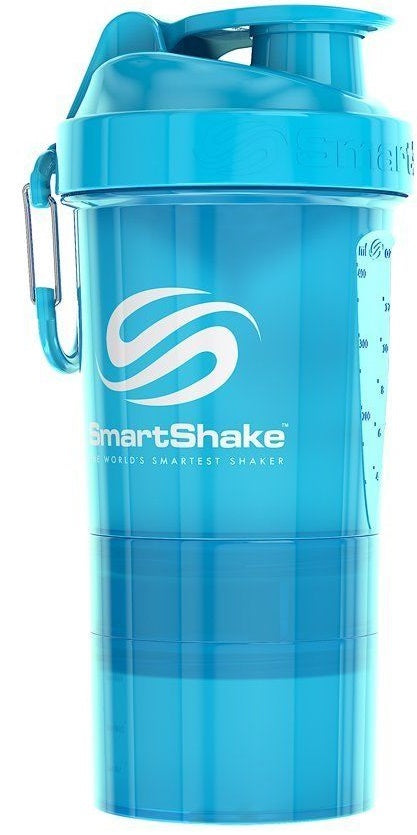 SmartShake Original2Go, Neon Blue - 600 ml. | High-Quality Accessories | MySupplementShop.co.uk