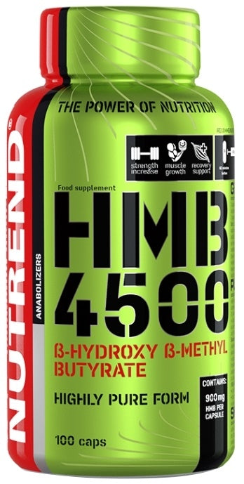 Nutrend HMB 4500 - 100 caps | High-Quality Amino Acids and BCAAs | MySupplementShop.co.uk