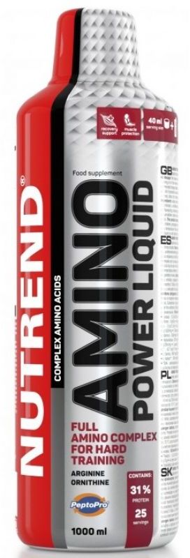 Nutrend Amino Power Liquid - 1000 ml. | High-Quality Amino Acids and BCAAs | MySupplementShop.co.uk