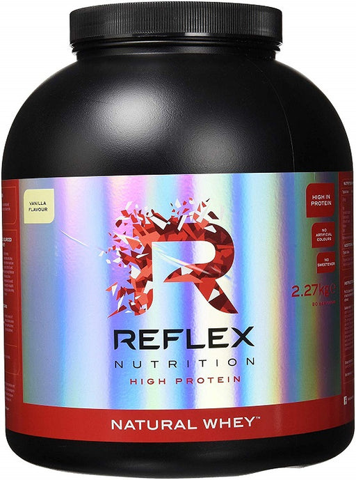 Reflex Nutrition Natural Whey, Chocolate - 2270 grams | High-Quality Protein | MySupplementShop.co.uk