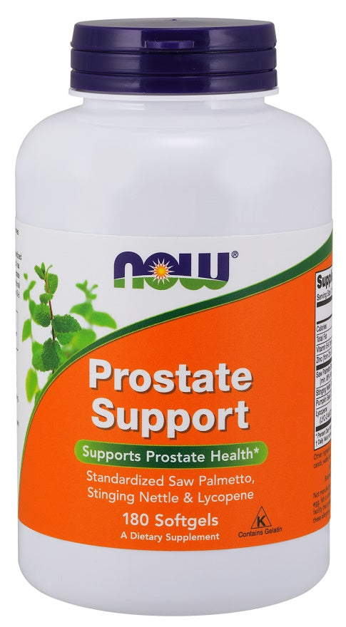 NOW Foods Prostate Support - 180 softgels | High-Quality Sexual Health | MySupplementShop.co.uk