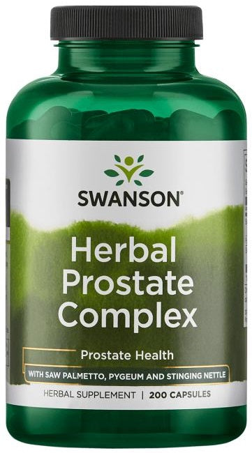 Swanson Herbal Prostate Complex - 200 caps | High-Quality Sexual Health | MySupplementShop.co.uk