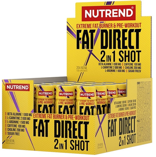 Nutrend Fat Direct 2in1 Shot - 20 x 60 ml. | High-Quality Slimming and Weight Management | MySupplementShop.co.uk