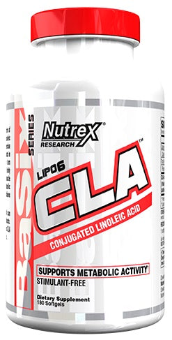 Nutrex Lipo-6 CLA - 180 softgels | High-Quality Omegas, EFAs, CLA, Oils | MySupplementShop.co.uk