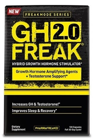 PharmaFreak GH Freak 2.0 - 120 caps | High-Quality Natural Testosterone Support | MySupplementShop.co.uk