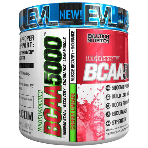 EVLution Nutrition BCAA 5000, Cherry Limeade - 249 grams | High-Quality Amino Acids and BCAAs | MySupplementShop.co.uk