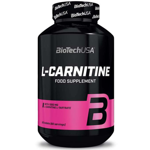 BioTechUSA L-Carnitine - 60 tabs | High-Quality Amino Acids and BCAAs | MySupplementShop.co.uk