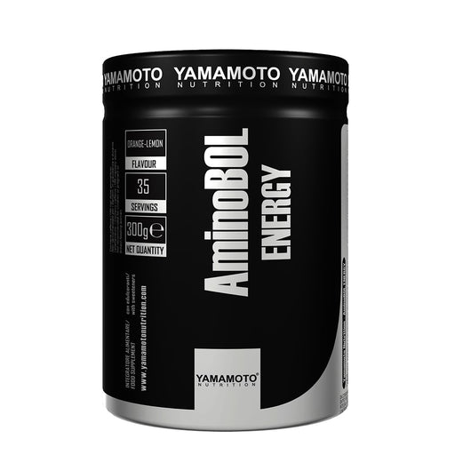 Yamamoto Nutrition AminoBol Energy, Orange-Lemon - 300 grams | High-Quality Pre & Post Workout | MySupplementShop.co.uk