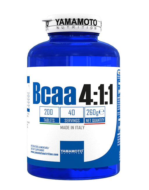 Yamamoto Nutrition BCAA 4:1:1 - 200 tablets | High-Quality Amino Acids and BCAAs | MySupplementShop.co.uk