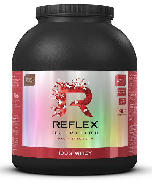 Reflex Nutrition 100% Whey 2kg Vanilla | High Quality Protein Supplements at MYSUPPLEMENTSHOP.co.uk