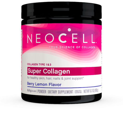 NeoCell Super Collagen Type 1 & 3, Berry Lemon - 190g | High-Quality Health and Wellbeing | MySupplementShop.co.uk