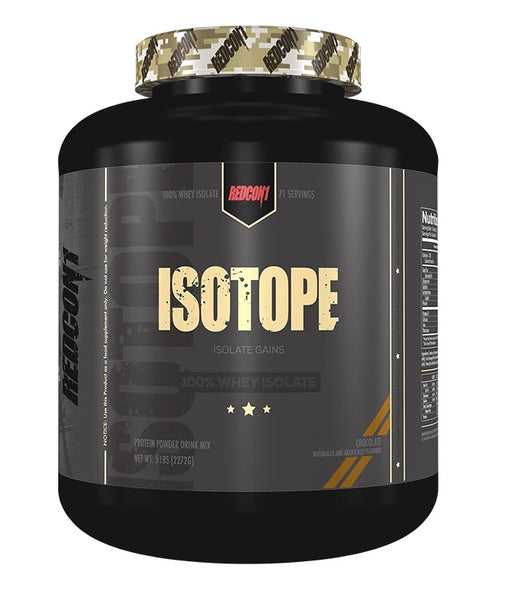 Redcon1 Isotope - 100% Whey Isolate, Chocolate - 2321 grams | High-Quality Protein | MySupplementShop.co.uk