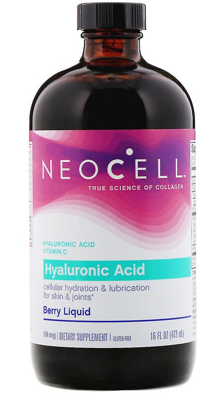 NeoCell Hyaluronic Acid, Blueberry Liquid - 473 ml. | High-Quality Health and Wellbeing | MySupplementShop.co.uk