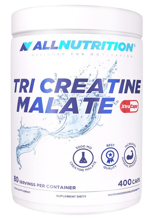 Allnutrition Tri Creatine Malate XtraCaps - 400 caps | High-Quality Creatine Supplements | MySupplementShop.co.uk